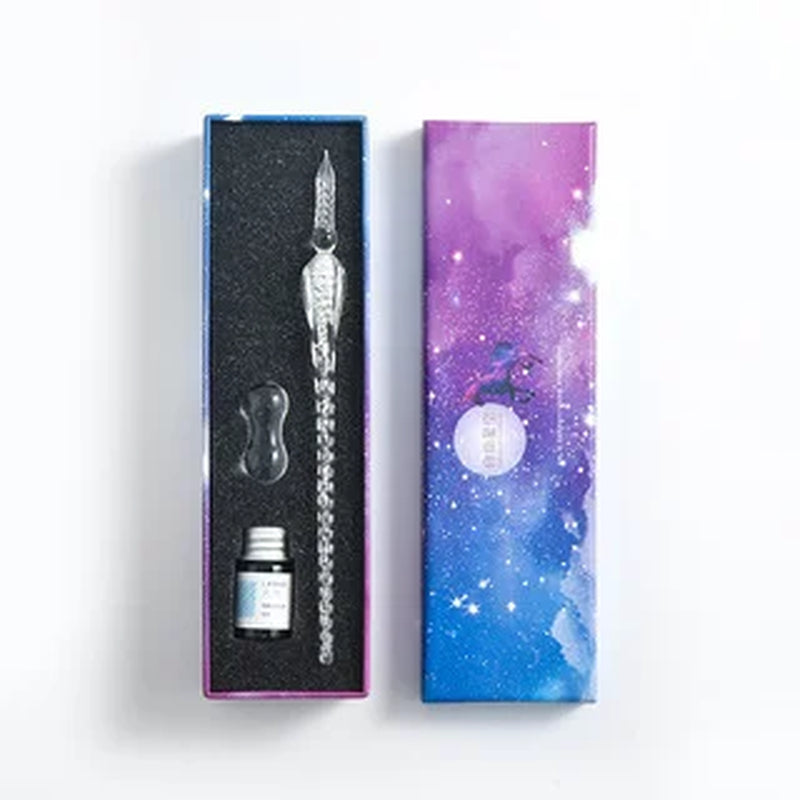 Starry Sky Glass Pen Set