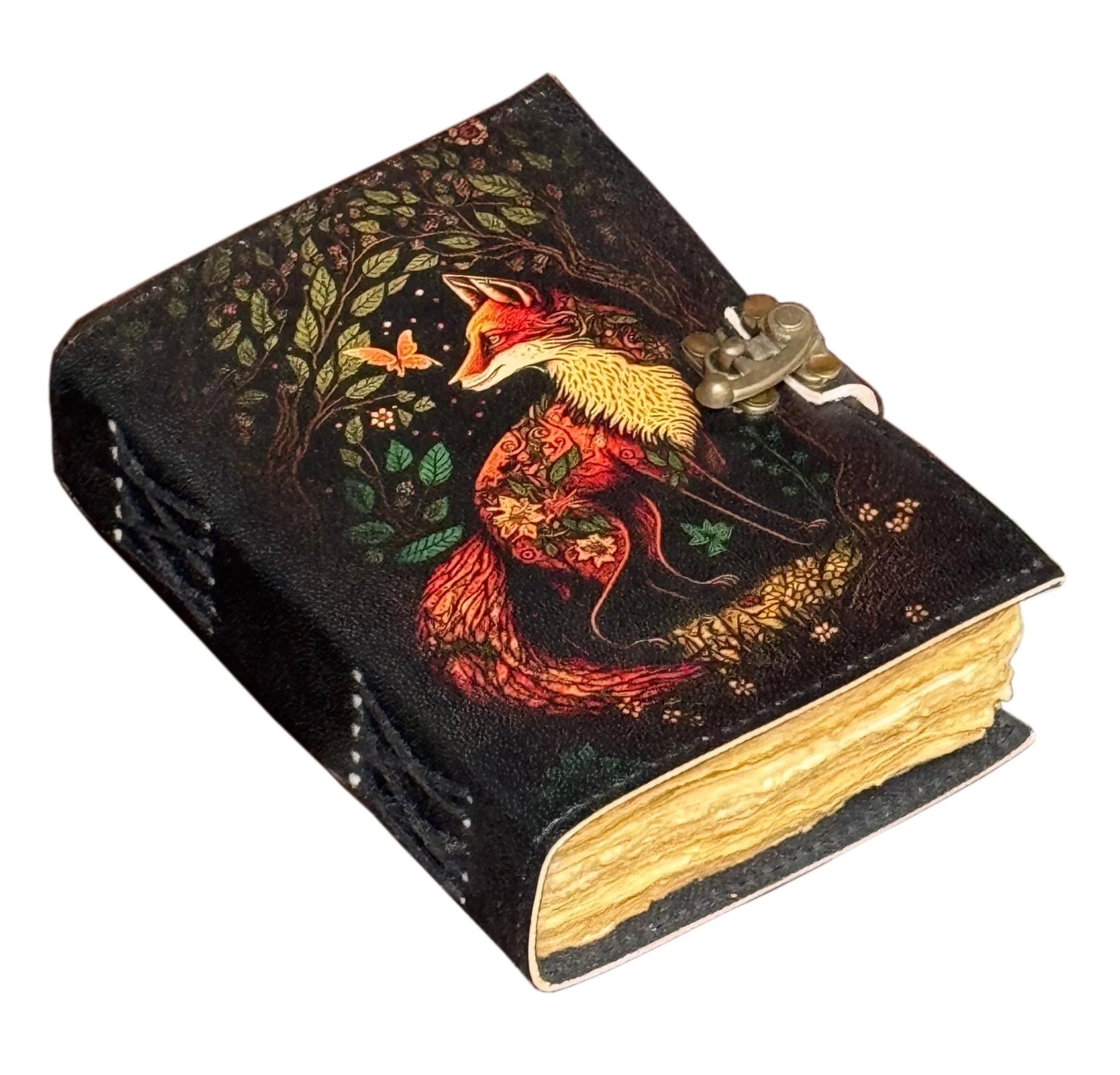 Leather Journal Blank Spell Book