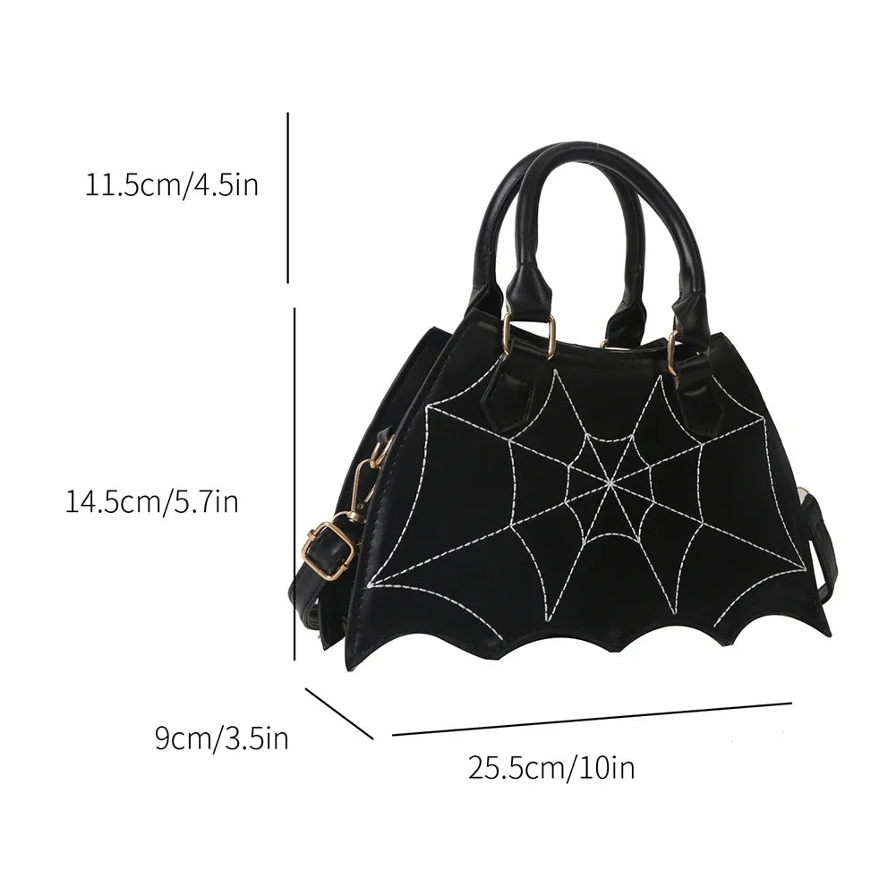 Novelty Halloween Ghost Bag Gift Women Gothic Shoulder Bag Devil Skull Funny Crossbody Bags Female Girls Ghost Handbags Purse