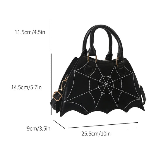 Novelty Halloween Ghost Bag Gift Women Gothic Shoulder Bag Devil Skull Funny Crossbody Bags Female Girls Ghost Handbags Purse