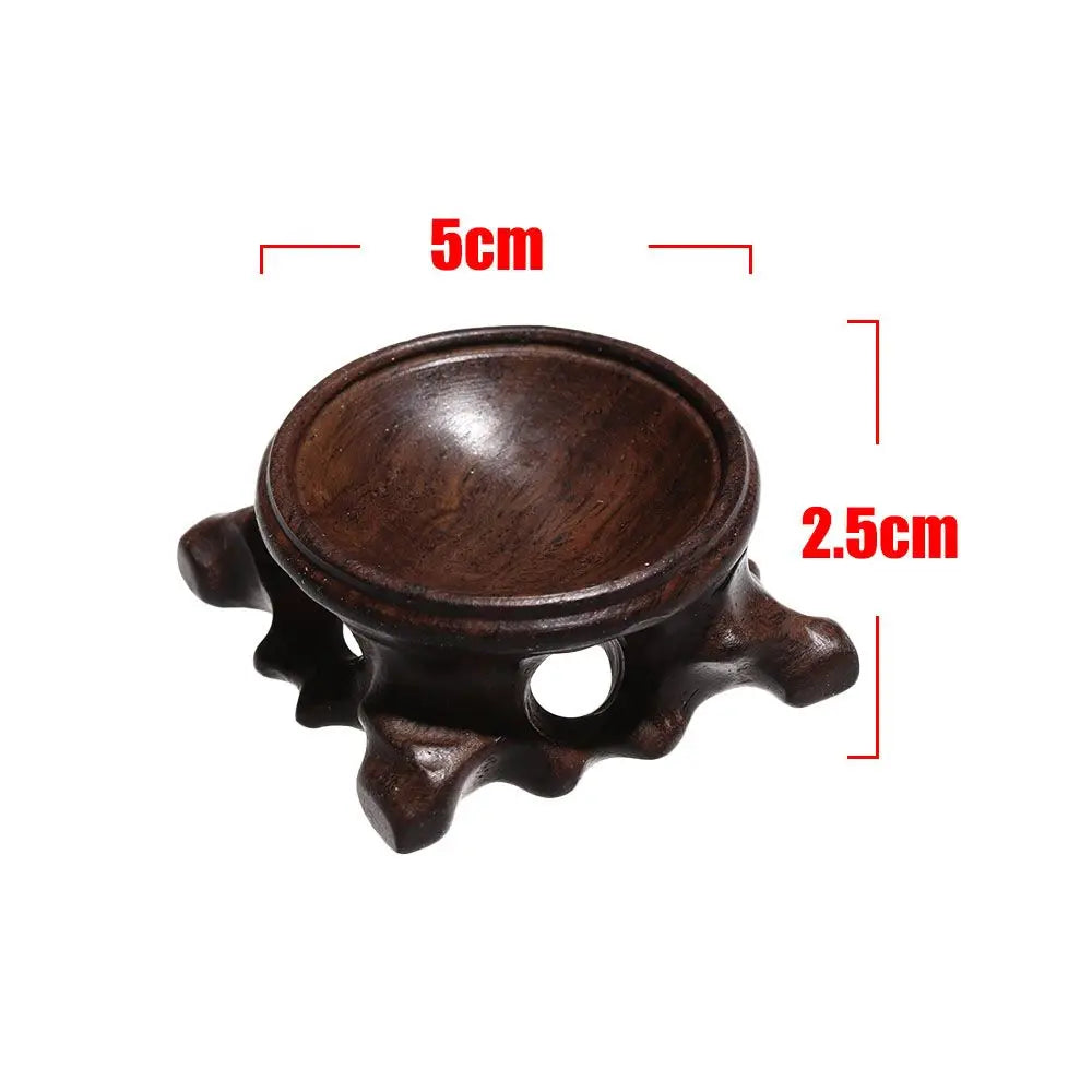 Sphere Support Retro Crystal Ball Stand Branch Base Miniature Sphere Stone Decor Holder Display Stand Collection Home Decoration