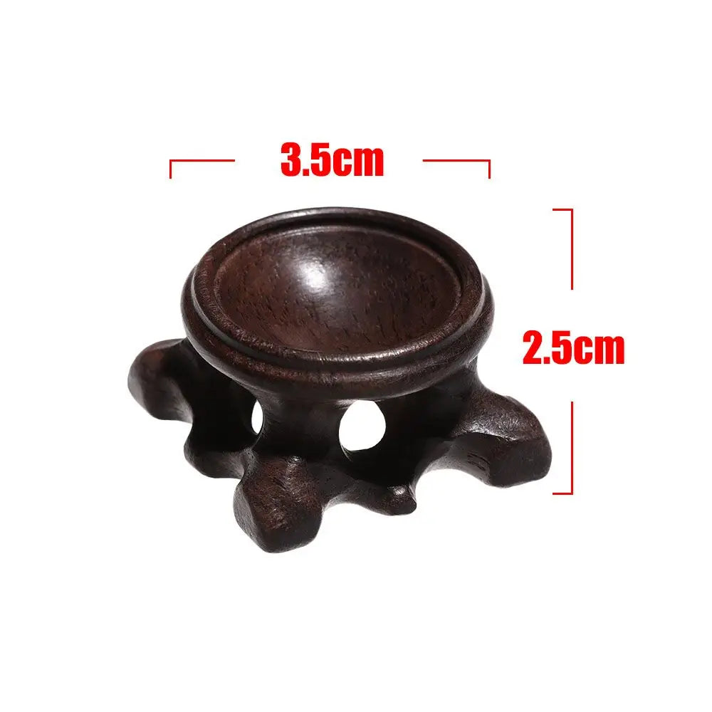 Sphere Support Retro Crystal Ball Stand Branch Base Miniature Sphere Stone Decor Holder Display Stand Collection Home Decoration
