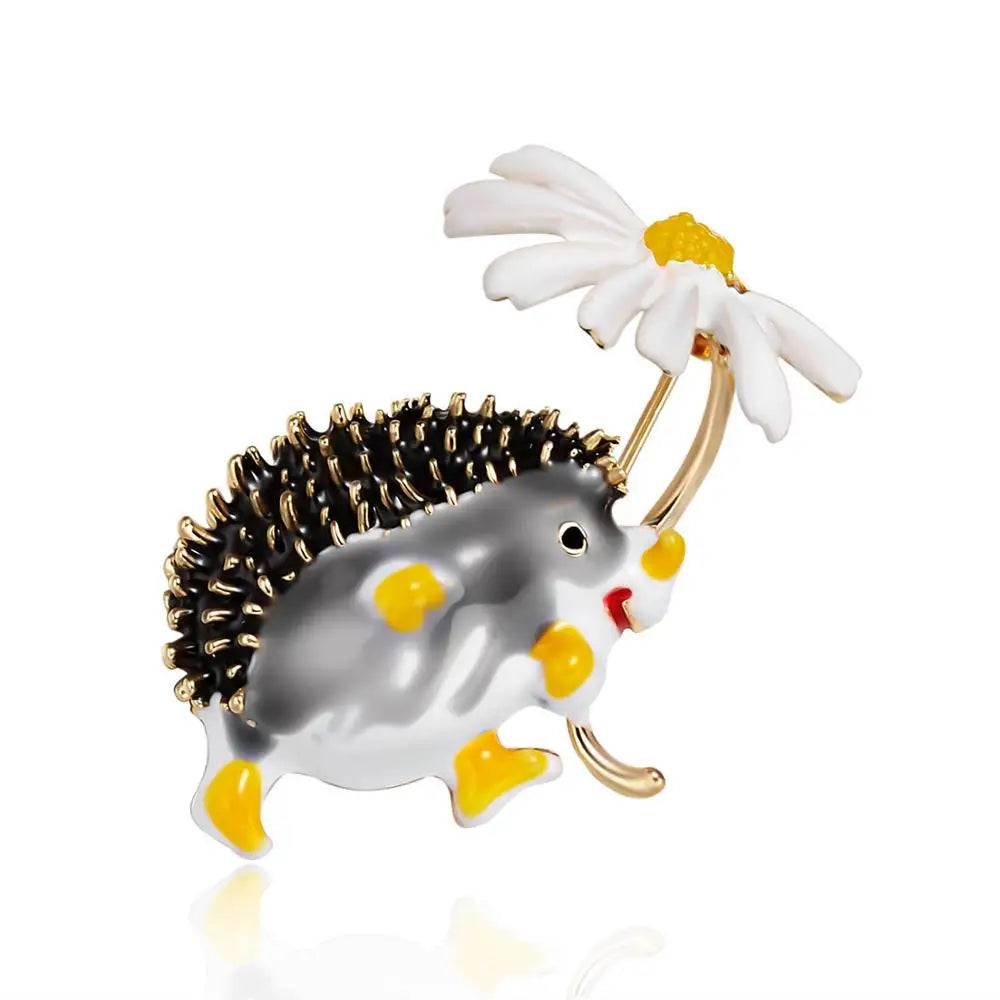 Hedgehog Brooch