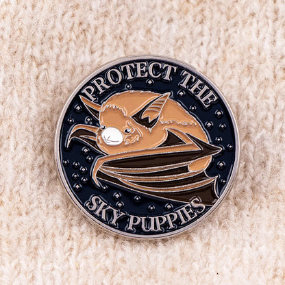 Cartoon Bat Enamel Pin Funny Brooch Pines Lapel Pins Badge on Backpack Clothing Accessories Fashion Jewelry Friends Gifts