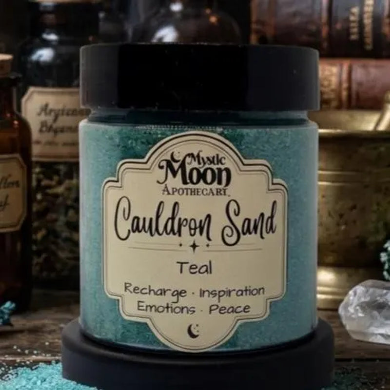 Cauldron Sand Colored Sand for Incense Candles Charcoal Burning Wiccan Pagan Spells Rituals Surprise Inside
