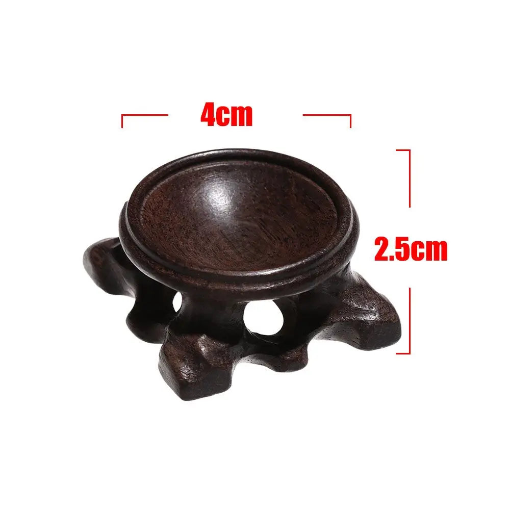 Sphere Support Retro Crystal Ball Stand Branch Base Miniature Sphere Stone Decor Holder Display Stand Collection Home Decoration