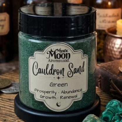 Cauldron Sand Colored Sand for Incense Candles Charcoal Burning Wiccan Pagan Spells Rituals Surprise Inside