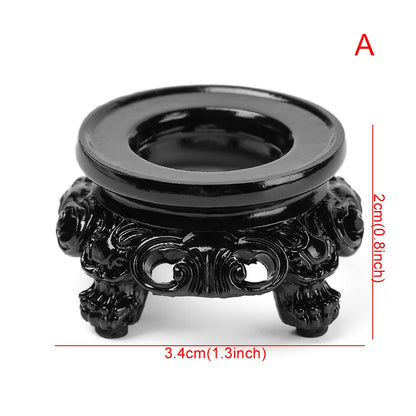 Sphere Support Retro Crystal Ball Stand Branch Base Miniature Sphere Stone Decor Holder Display Stand Collection Home Decoration