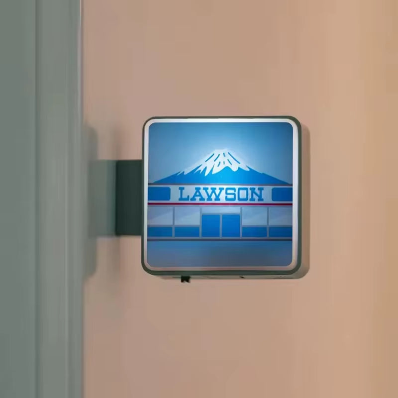 Osaka Japan  Light-Up Convenience Store Refrigerator Magnet 