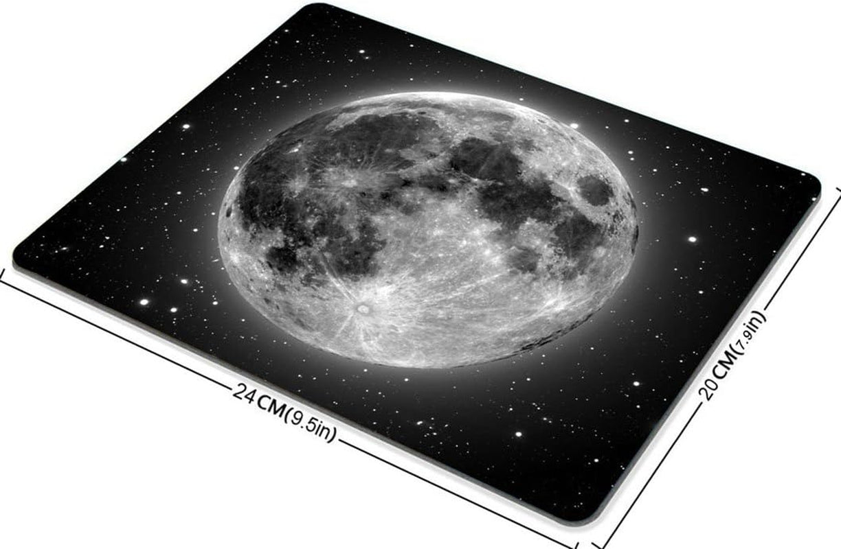 Full Moon with Stars Mousepad