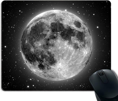 Full Moon with Stars Mousepad