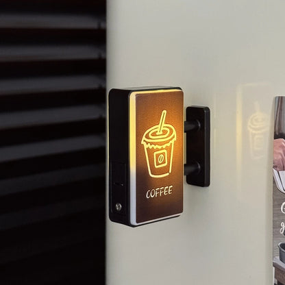 Retro Coffee Corner Refrigerator Magnet