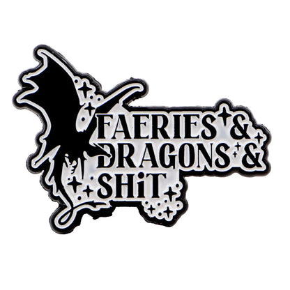 Fairy & Dragon Enamel Pins Cartoon Women'S Brooches Men Lapel Pins Badge on Backpack Costume Accessories Fantasy Jewelry Gifts