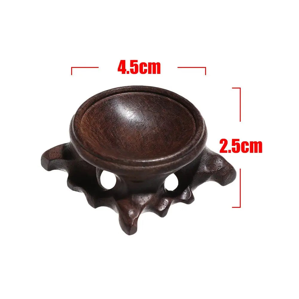 Sphere Support Retro Crystal Ball Stand Branch Base Miniature Sphere Stone Decor Holder Display Stand Collection Home Decoration