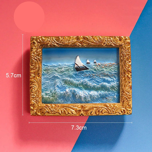 3D Picture Frame Fridge Magnet