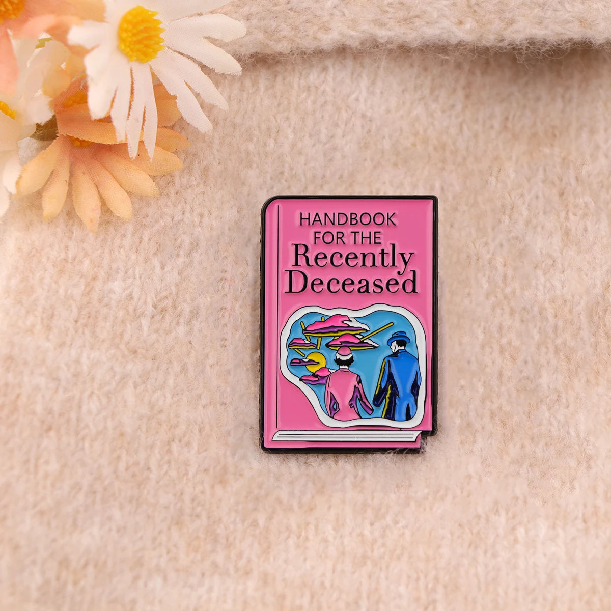 Horror Movie Book Enamel Pin Halloween Brooch Pines Lapel Pins Badge on Backpack Clothing Accessories Fashion Jewelry Party Gift