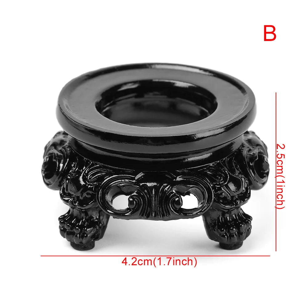 Sphere Support Retro Crystal Ball Stand Branch Base Miniature Sphere Stone Decor Holder Display Stand Collection Home Decoration
