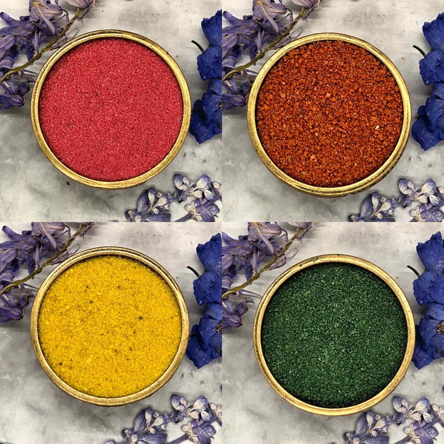 Cauldron Sand Colored Sand for Incense Candles Charcoal Burning Wiccan Pagan Spells Rituals Surprise Inside