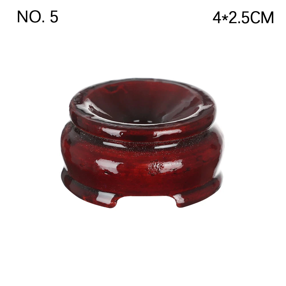 Sphere Support Retro Crystal Ball Stand Branch Base Miniature Sphere Stone Decor Holder Display Stand Collection Home Decoration