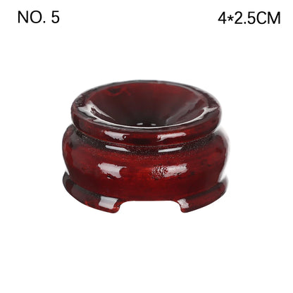 Sphere Support Retro Crystal Ball Stand Branch Base Miniature Sphere Stone Decor Holder Display Stand Collection Home Decoration
