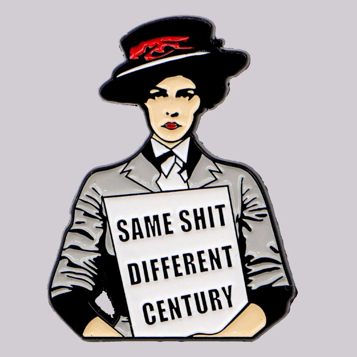 Feminist Enamel Pins Women'S Rights Activism Brooches Hat Lapel Pins Badge on Backpack Costume Accessories Fashion Jewelry Gift