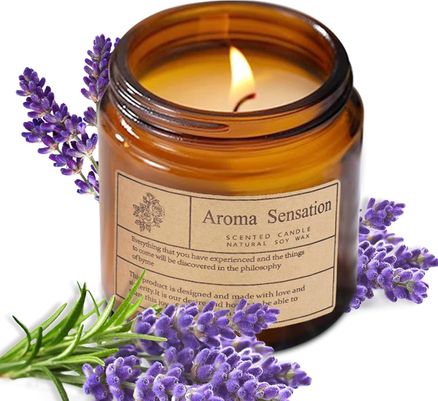 Organic Lavender Candles