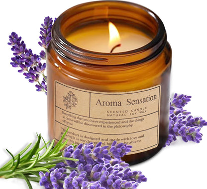Organic Lavender Candles