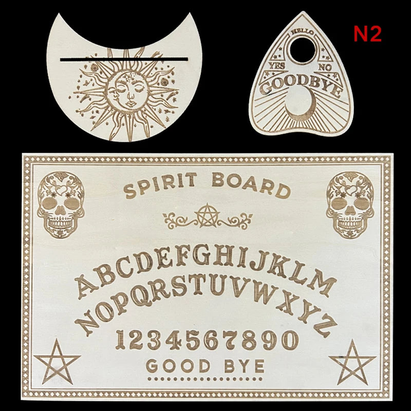 12Inch Wooden Ouija Board Divination Pendulum
