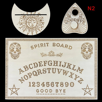 12Inch Wooden Ouija Board Divination Pendulum