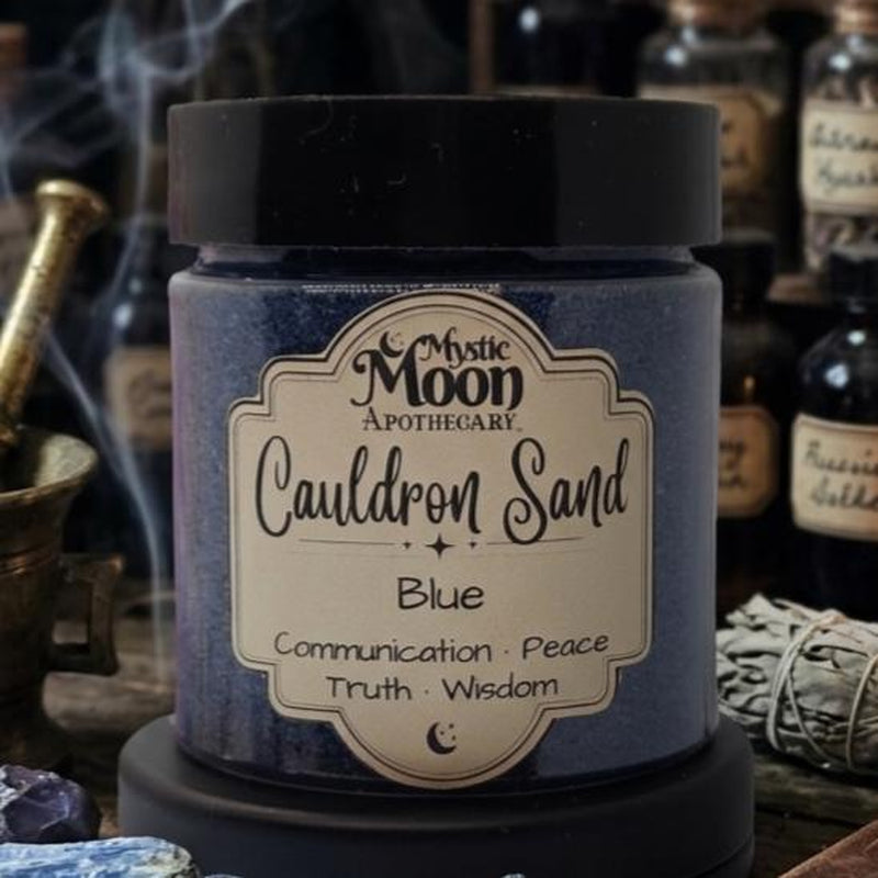 Cauldron Sand Colored Sand for Incense Candles Charcoal Burning Wiccan Pagan Spells Rituals Surprise Inside