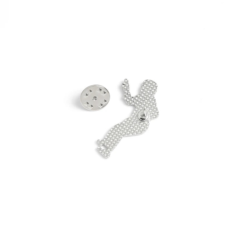 Movie Enamel Pins Set Swing Dance Figure Brooches Shirt Collar Bag Lapel Pin Badge Jewelry Gift for Friends Wholesale
