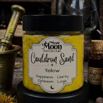 Cauldron Sand Colored Sand for Incense Candles Charcoal Burning Wiccan Pagan Spells Rituals Surprise Inside