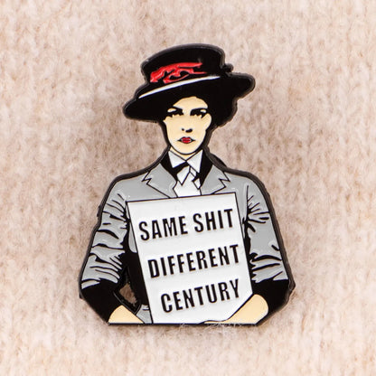 Feminist Enamel Pins Women'S Rights Activism Brooches Hat Lapel Pins Badge on Backpack Costume Accessories Fashion Jewelry Gift
