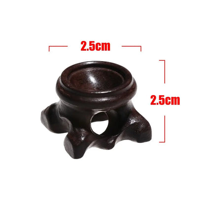 Sphere Support Retro Crystal Ball Stand Branch Base Miniature Sphere Stone Decor Holder Display Stand Collection Home Decoration
