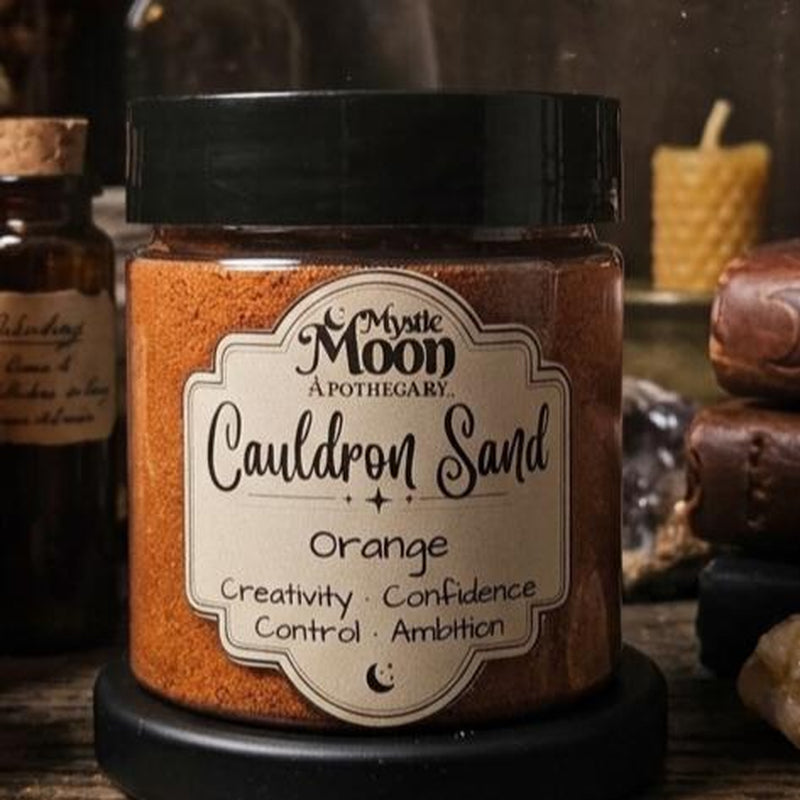 Cauldron Sand Colored Sand for Incense Candles Charcoal Burning Wiccan Pagan Spells Rituals Surprise Inside