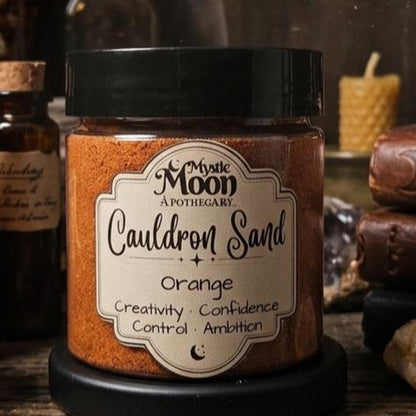 Cauldron Sand Colored Sand for Incense Candles Charcoal Burning Wiccan Pagan Spells Rituals Surprise Inside