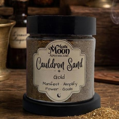 Cauldron Sand Colored Sand for Incense Candles Charcoal Burning Wiccan Pagan Spells Rituals Surprise Inside