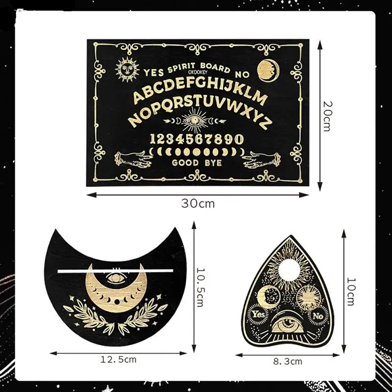 12Inch Wooden Ouija Board Divination Pendulum