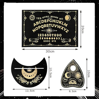 12Inch Wooden Ouija Board Divination Pendulum
