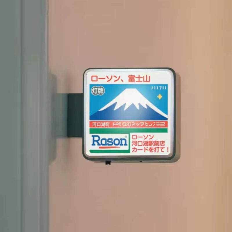 Osaka Japan  Light-Up Convenience Store Refrigerator Magnet 