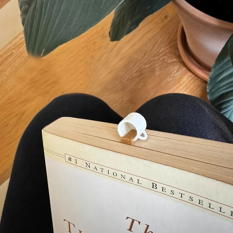Coffee Spill Bookmark