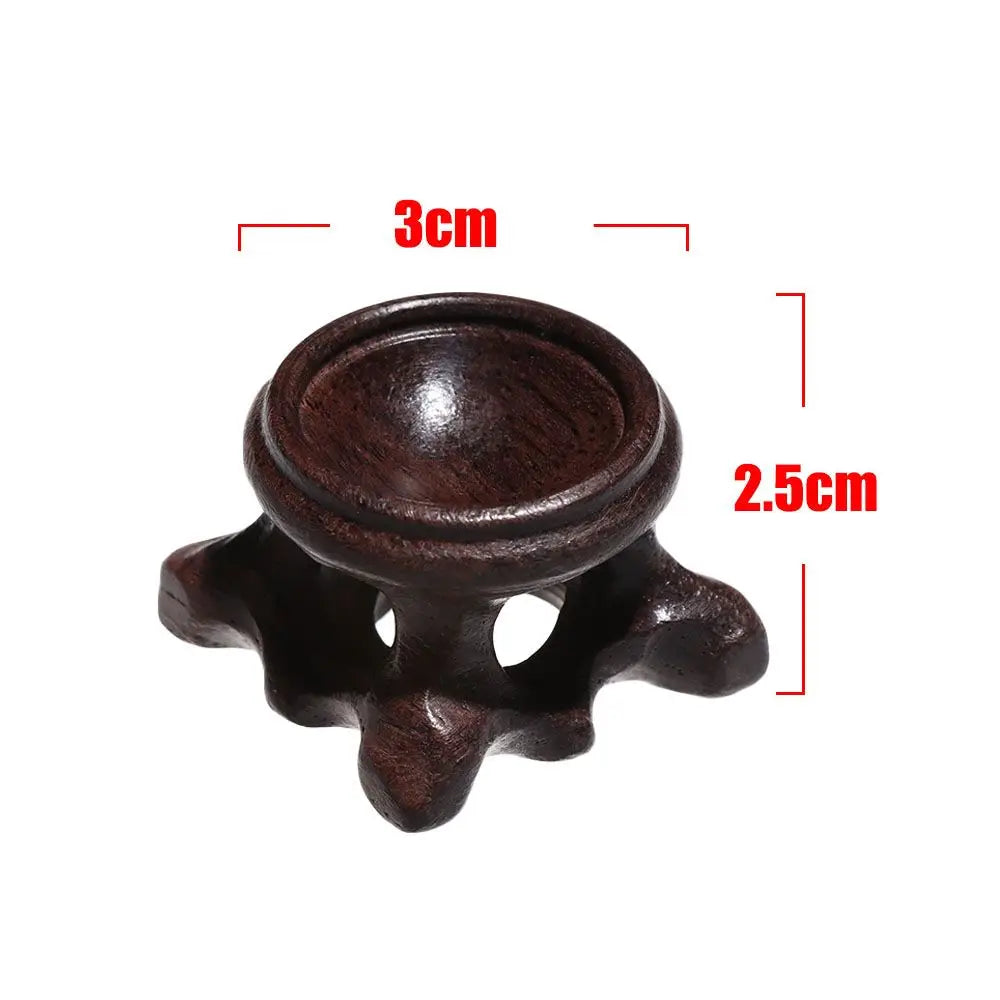 Sphere Support Retro Crystal Ball Stand Branch Base Miniature Sphere Stone Decor Holder Display Stand Collection Home Decoration