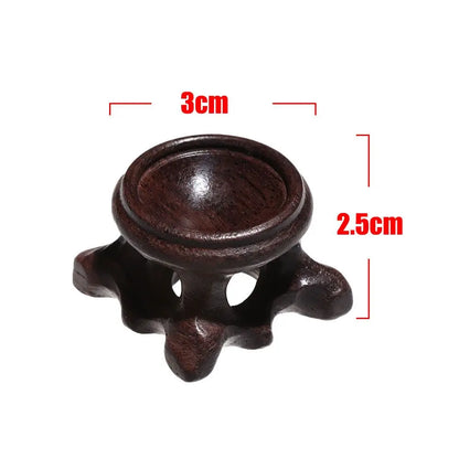 Sphere Support Retro Crystal Ball Stand Branch Base Miniature Sphere Stone Decor Holder Display Stand Collection Home Decoration