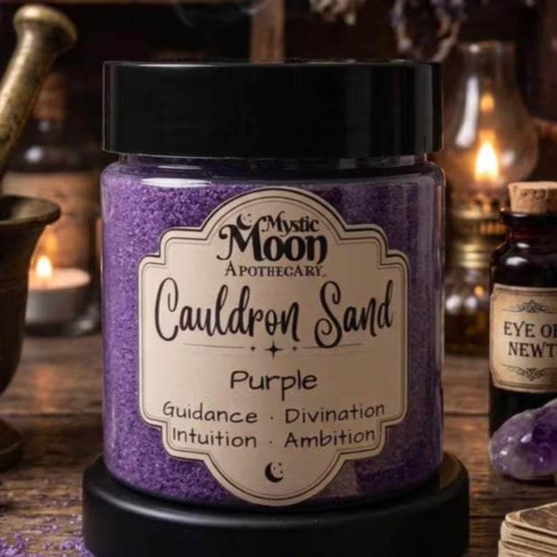 Cauldron Sand Colored Sand for Incense Candles Charcoal Burning Wiccan Pagan Spells Rituals Surprise Inside