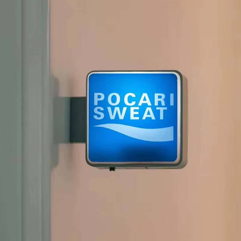 Osaka Japan  Light-Up Convenience Store Refrigerator Magnet 