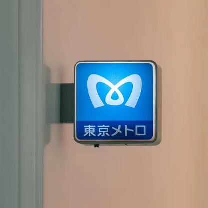 Osaka Japan  Light-Up Convenience Store Refrigerator Magnet 