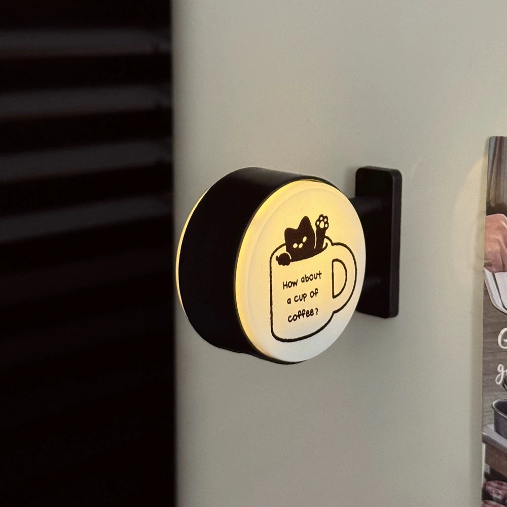 Retro Coffee Corner Refrigerator Magnet