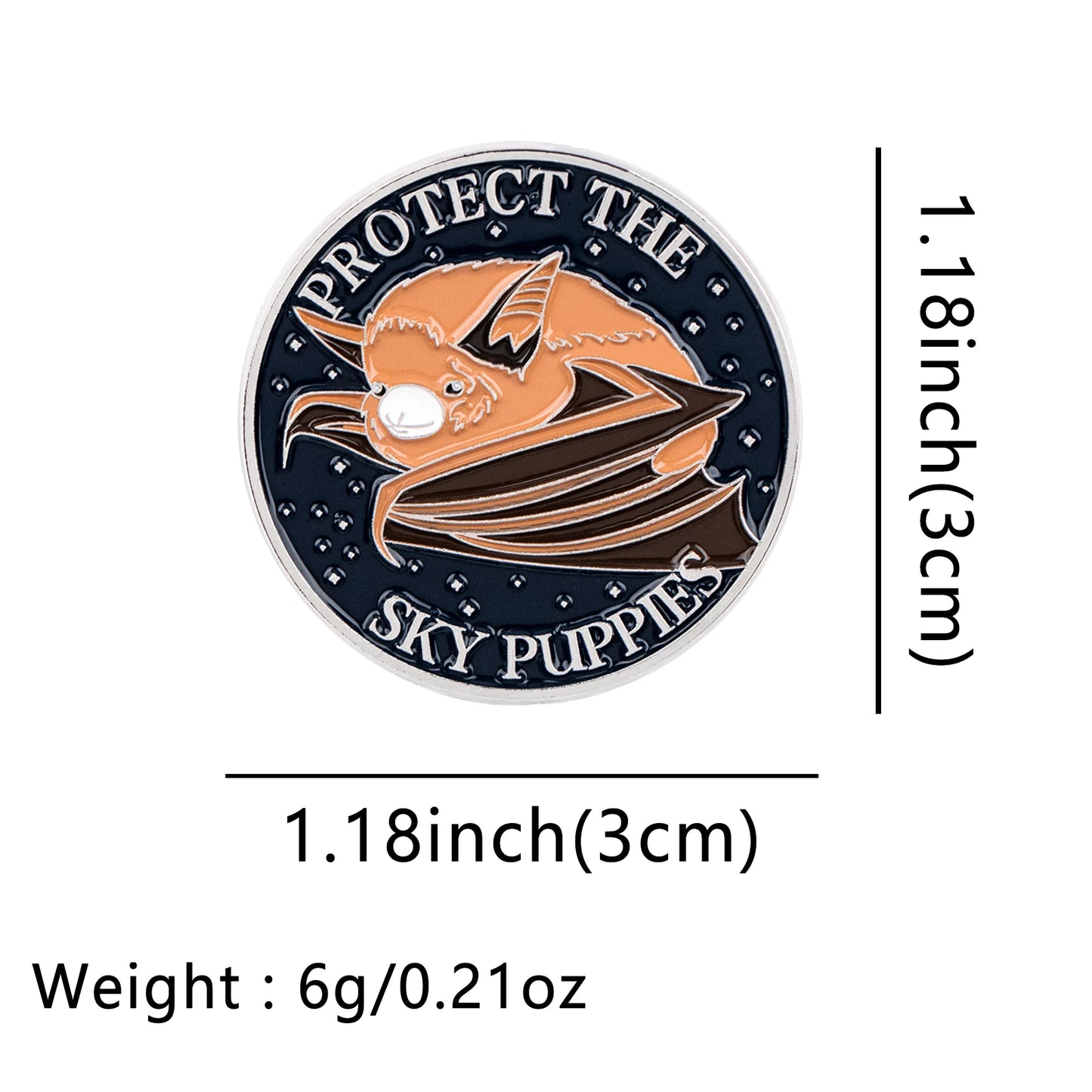 Cartoon Bat Enamel Pin Funny Brooch Pines Lapel Pins Badge on Backpack Clothing Accessories Fashion Jewelry Friends Gifts