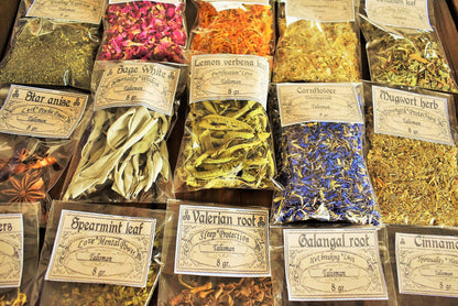 LOT HERBS BAGS Set Herbs Packs |Magical| Apothecary| Dried Flowers |
